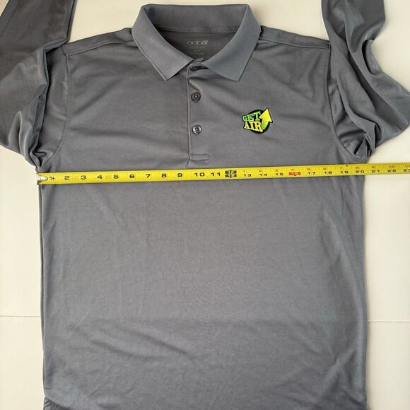 OOBE Hydrovent Long Sleeve Polo Shirt Mens Size Small - Picture 5 of 12
